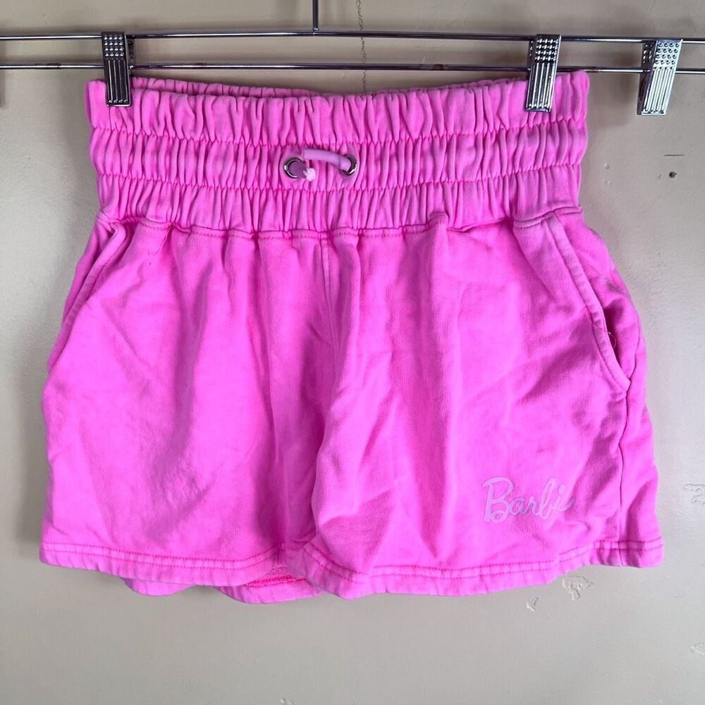 Barbie Brand Womens‎ High Rise Pink Shorts Size 6 Barbiecore Athleisure Active